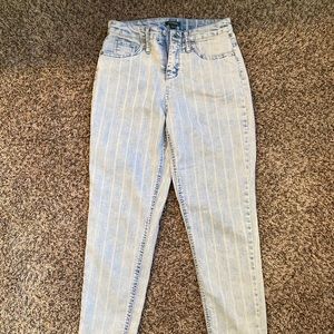 Wild fable striped mom jeans